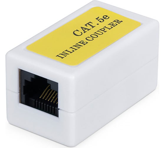 Изображение товара Кабельный соединитель Ripo rj45-rj45 (8p8c), cat.5e (класс d), 100мгц, неэкранированный, белый, 10 ш 003-500049/10