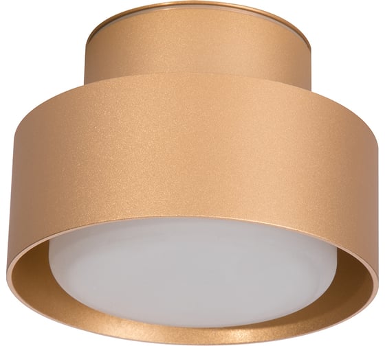 Изображение товара Потолочный светильник FERON hl367 barrel aura 12w, 230v, gx53, золото ip44, 48408