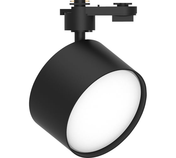 Изображение товара Трековый однофазный светильник на шинопровод FERON AL166 под лампу GX70, черный 48545