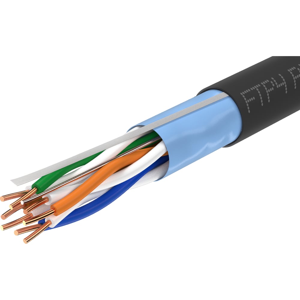 Изображение товара Витая пара Ripo ftp4 cat5e 24awg cu (outdoor) (25м) 001-122014-25 Изображение товара Витая пара Ripo ftp4 cat5e 24awg cu (outdoor) (25м) 001-122014-25