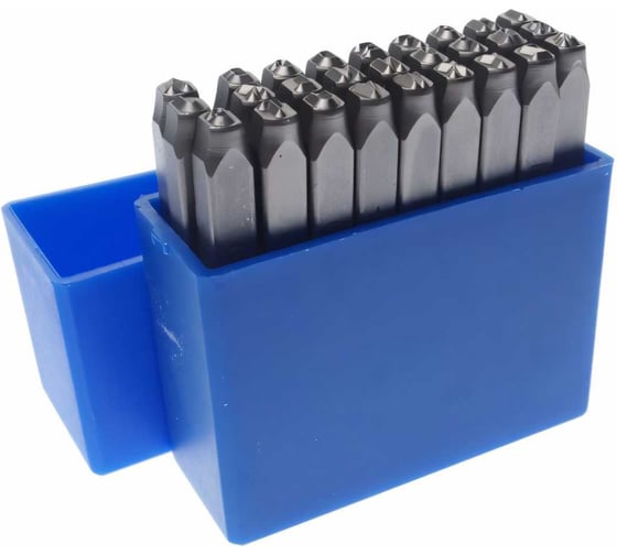 Изображение товара Буквенные клейма латиница 3мм JTC-JW0914-3