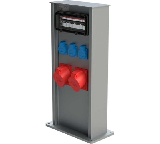 Изображение товара Питающий пост колонна с розетками EVOL уличная 1102-009-1