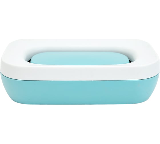 Изображение товара Открытая мыльница Martika Эллиса серо-бирюзовая С843СБИР