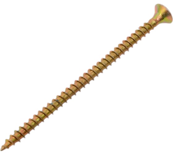 Изображение товара Универсальный саморез Rizzel Pz, 3x50 мм, желтый цинк, короб с окошком, 400 шт 00-00463872