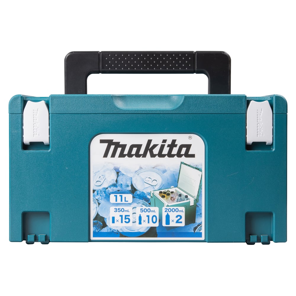 Изображение товара Изотермический кейс Makita Makpac тип 3 11 л синего цвета компактный и прочный