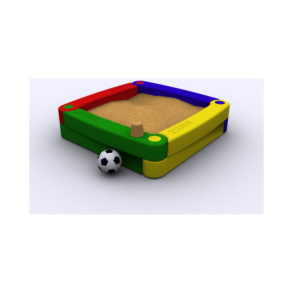 Песочница Asplast 2kids из 4-х элементов 2K-2P-SA01EL01