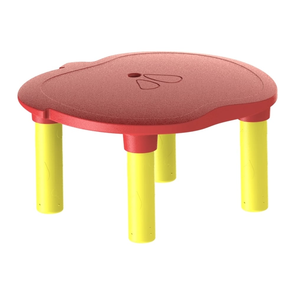 Изображение товара Столик яблочко Asplast 2kids 2K-4P-TAREYE для детских игр