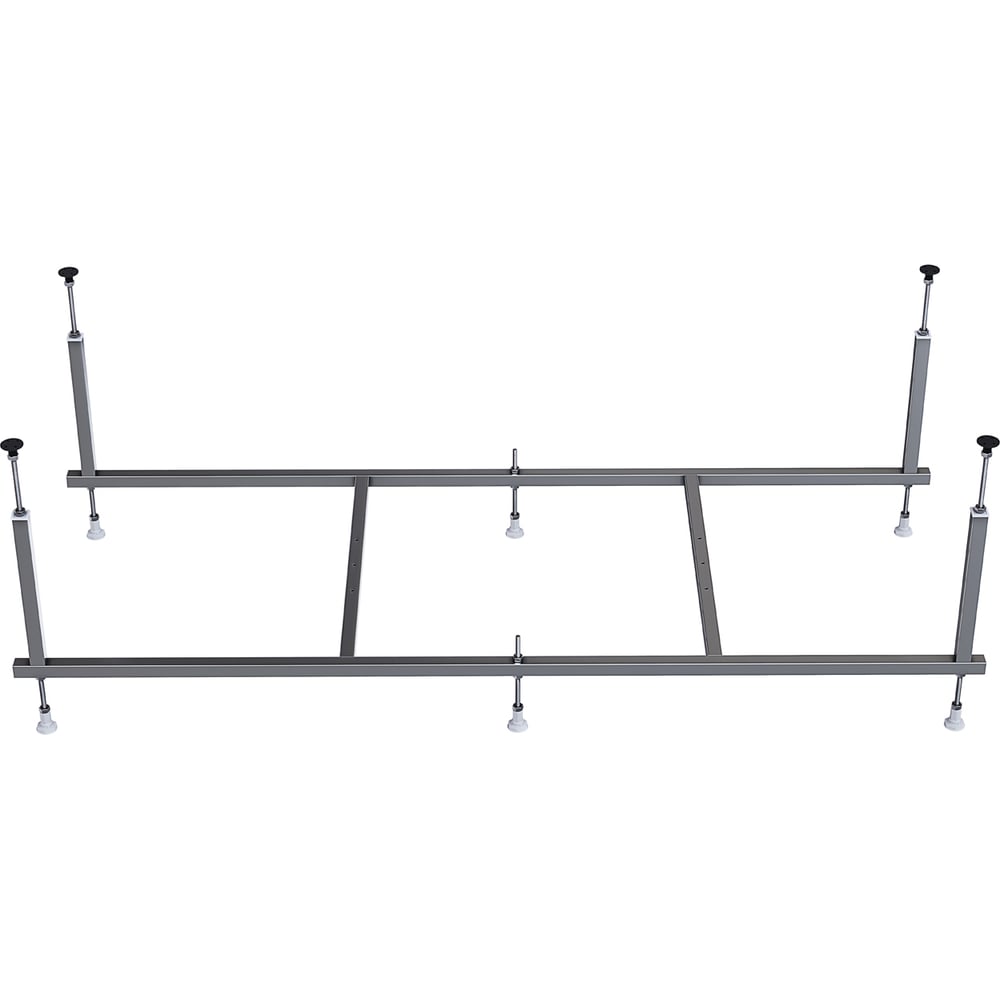 Изображение товара Каркас для ванны Aquatek NEW 160 к универсальный алюминиевый 1600 мм серый