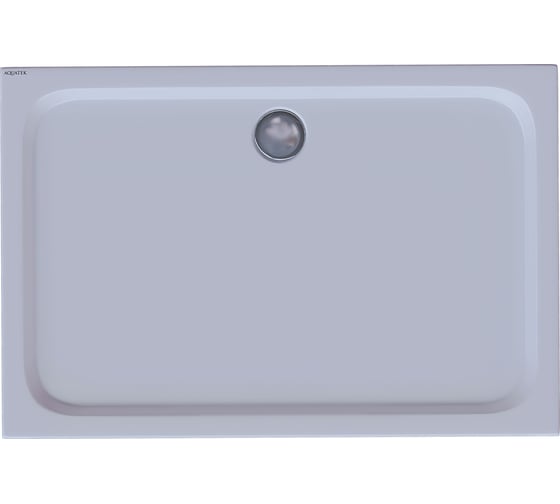 Изображение товара Акриловый поддон Aquatek прямоугольный, с ножками и съемной панелью, без сифона 120x80x15 00000126800