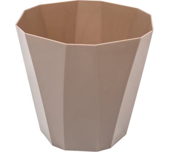 Изображение товара Кашпо со вставкой Martika Палермо 1.8 л, коричнево-серое С316КСЕР
