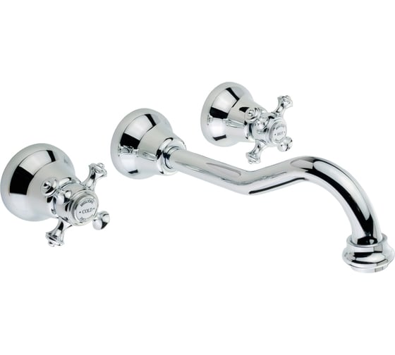 Изображение товара Смеситель для раковины Migliore PRESTIGE скрытого монтажа настенный, донный клапан "click-clack", хром 31620