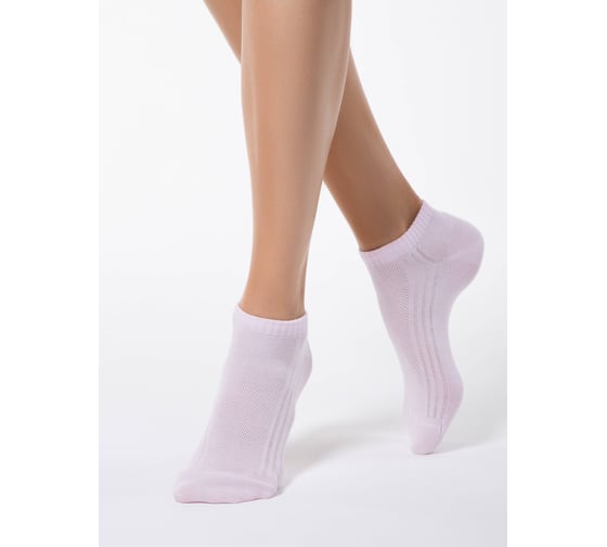 Изображение товара Хлопковые женские носки Conte elegan CE CLASSIC короткие, 7С-34СП, р.25, 016 светло-розовый 1001320220040022016