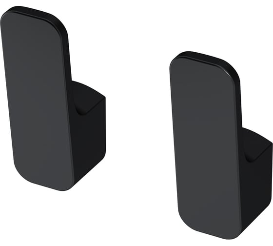 Изображение товара Набор крючков для полотенец AM.PM Func, 2 шт, черный A8F35622