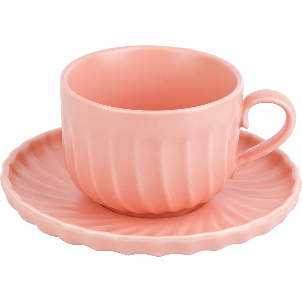 Чайный набор Nouvelle, цвет розовый 1730239-Н2 fresh taste - фото 1