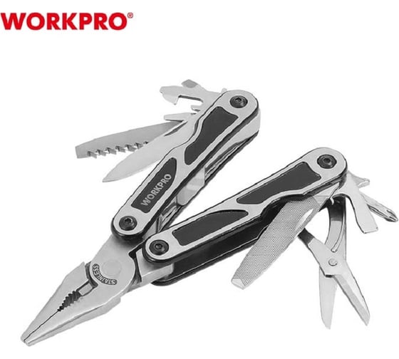 Изображение товара Многоцелевые плоскогубцы WORKPRO 15в1, 150 мм WP382009