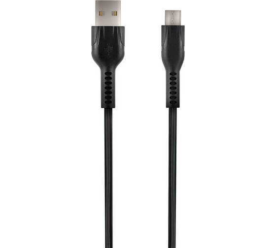 Изображение товара Кабель STIMA для зарядки смартфонов и других устройств usb 2.0 - micro usb, черный PC10-08