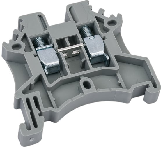 Изображение товара Клемма на дин-рейку DEGSON 4 кв.мм, винтовая, серая, 100 штук DC4-01P-11-00Z(H)