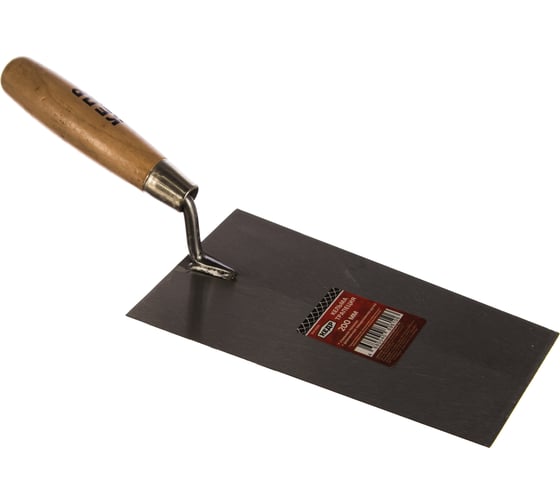 Изображение товара Кельма с деревянной ручкой (трапеция) 200 мм КЕДР 049-0200 26244