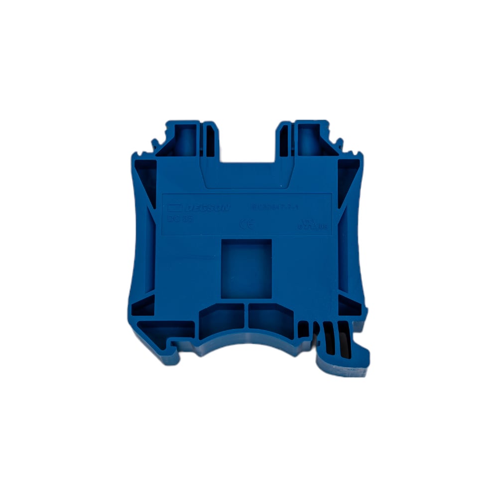 Изображение товара Клемма на дин-рейку DEGSON 35 кв мм винтовая синяя 25 штук DC35-01P-12-00Z