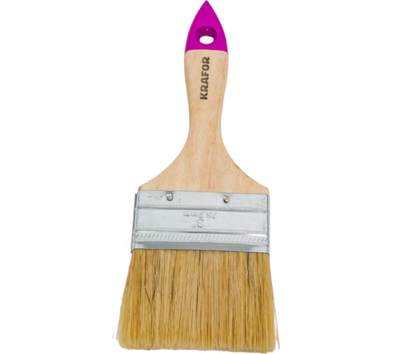 Изображение товара Плоская кисть KRAFOR №3, 75 мм 002-0030 49196
