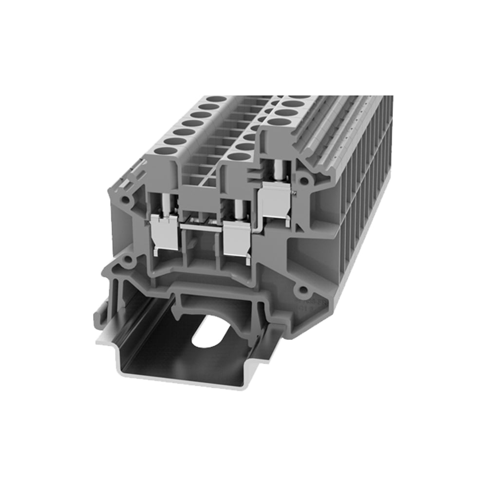 Изображение товара Клемма на дин-рейку DEGSON DC4-TW-01P-11-00Z(H) серый 100 штук