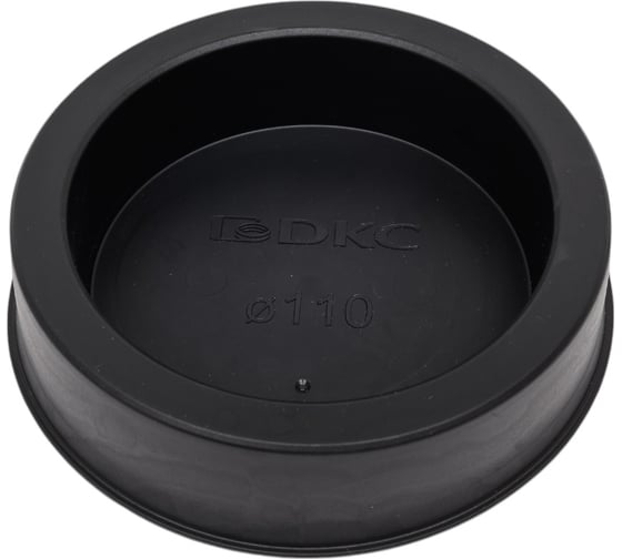 Изображение товара Заглушка для двустенных труб DKC внутренняя, полипропилен, прозрачная, д.140 023140