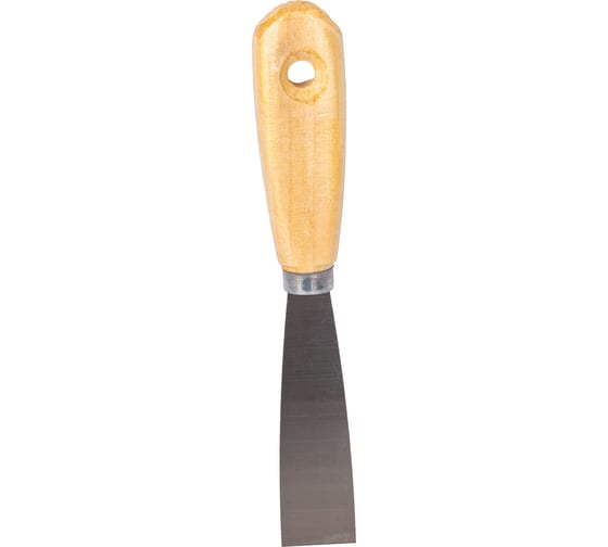Изображение товара Стальной шпатель с деревянной ручкой КЕДР 30 мм 038-0030 26194