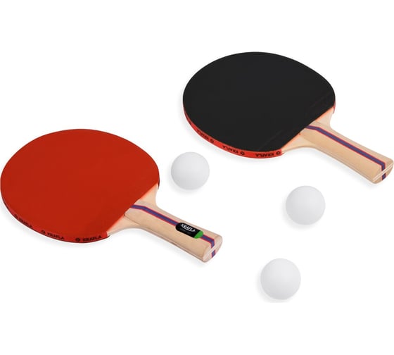 Изображение товара Набор для настольного тенниса Krafla 200 2 ракетки + 3 мяча KFL-AQS-H200