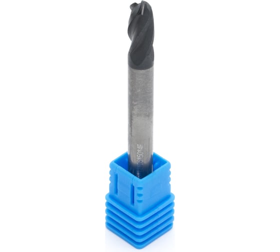 Изображение товара Фреза спиральная четырехзаходная сферическая по металлу 6х6х12х50 мм LC290060 Tideway 11852