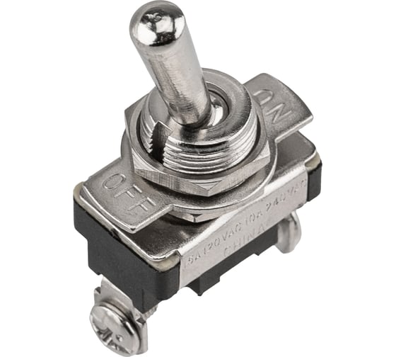 Изображение товара Тумблер 220В 10А (2c) ON-OFF однополюсный Mini (ASW-23) REXANT 36-4310-1