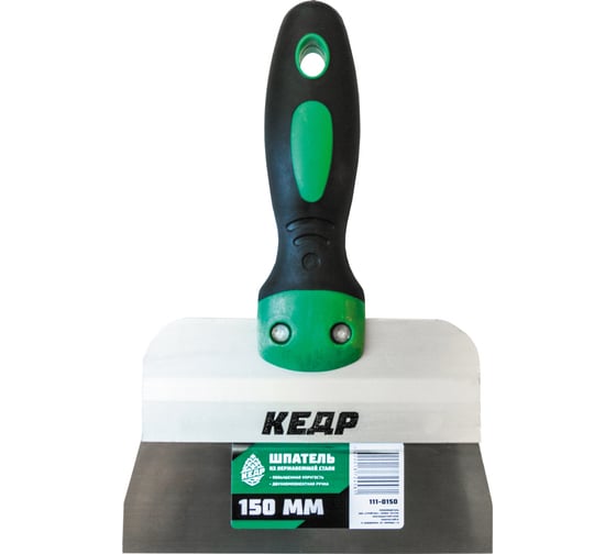 Изображение товара Фасадный шпатель с двухкомпонентной ручкой КЕДР 300 мм 111-0300 53679