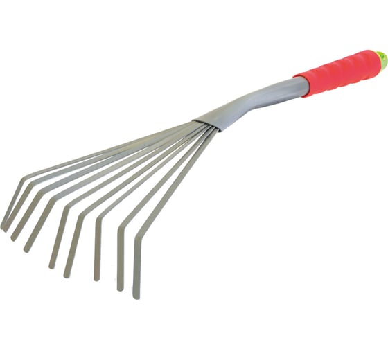 Изображение товара Веерные мини-грабли FEONA пластмассовая ручка, 440 мм 004-7174 22781