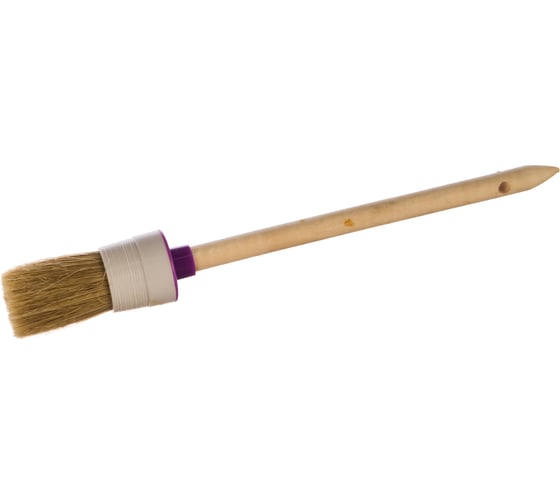 Изображение товара Круглая кисть KRAFOR №6, 30мм 001-0030 49225