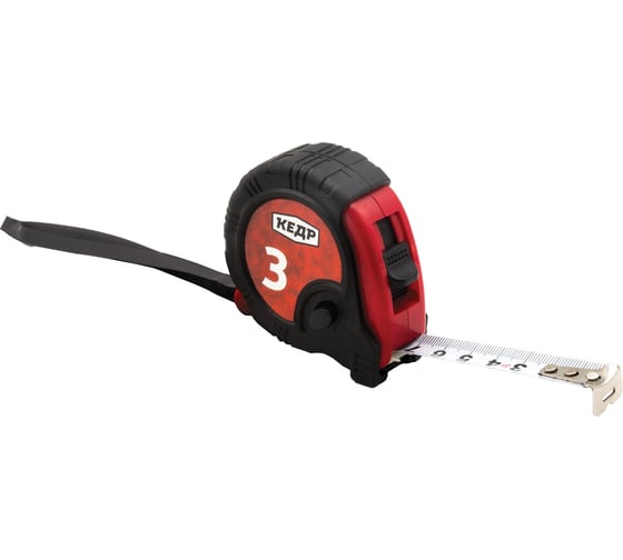 Изображение товара Рулетка с фиксатором-клавишей КЕДР 3м х 16мм 017-0316 23447