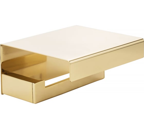 Изображение товара Бумагодержатель Migliore KVANT закрытый, настенный, золото 30236