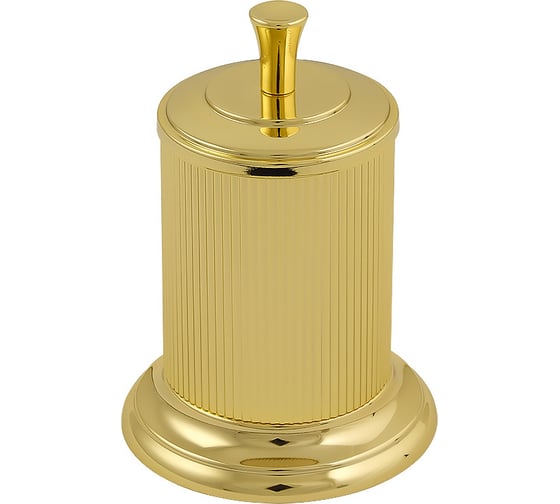 Изображение товара Баночка Migliore FORTUNA высокая, H16 cм, с крышкой, золото 28339