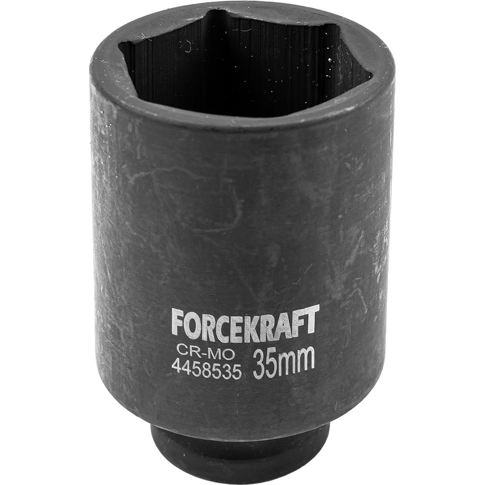 Изображение товара Головка ударная глубокая 6-гранная 35 мм 1/2"DR Forcekraft FK-4458535