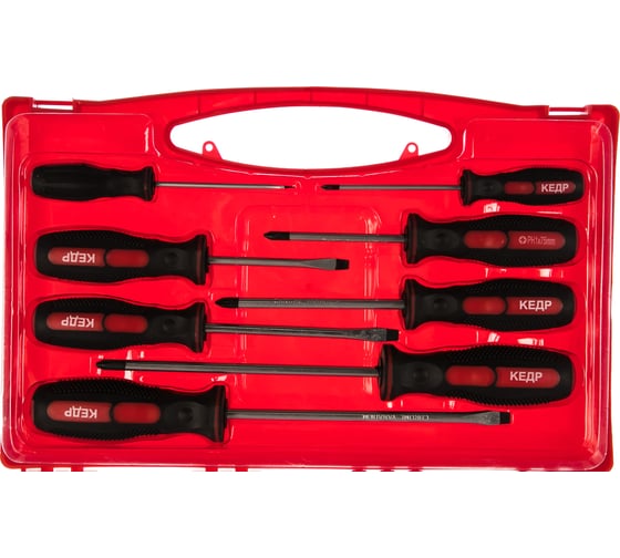 Изображение товара Набор отверток 8 штук КЕДР 052-1066-8 26280