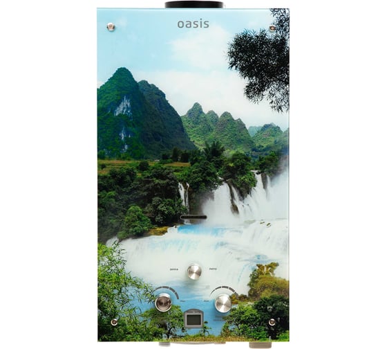 Изображение товара Газовый проточный водонагреватель Oasis Glass 20 VG