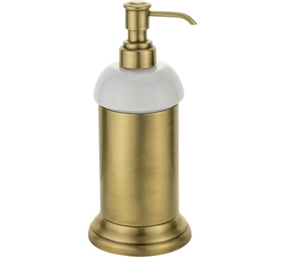 Изображение товара Дозатор жидкого мыла Migliore MIRELLA настольный, керамика/бронза 17166