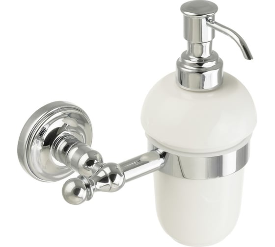 Изображение товара Дозатор жидкого мыла Migliore MIRELLA настенный, керамика/хром 17234