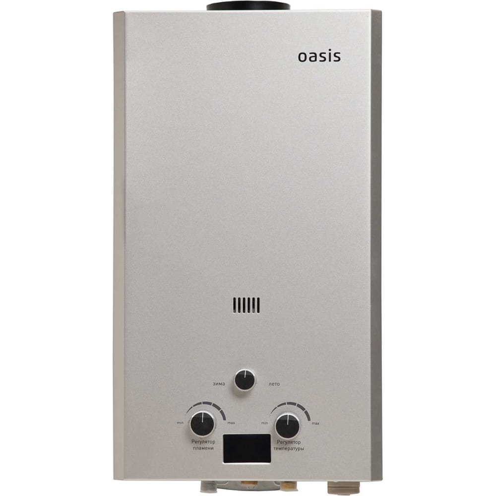 Газовый проточный водонагреватель OASIS кухонный газовый водонагреватель neva 4510 электророзжиг