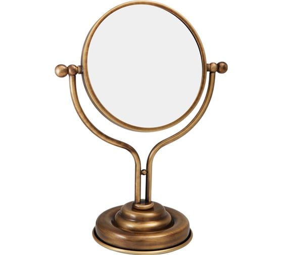 Изображение товара Оптическое зеркало Migliore MIRELLA настольное, D18 см, 2Х, бронза 17171