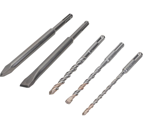 Изображение товара Набор долот и буров SDS+ 5 шт. Milwaukee 4932430002
