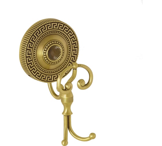 Изображение товара Крючок Migliore MONTECARLO двойной, с завитком, бронза 31533