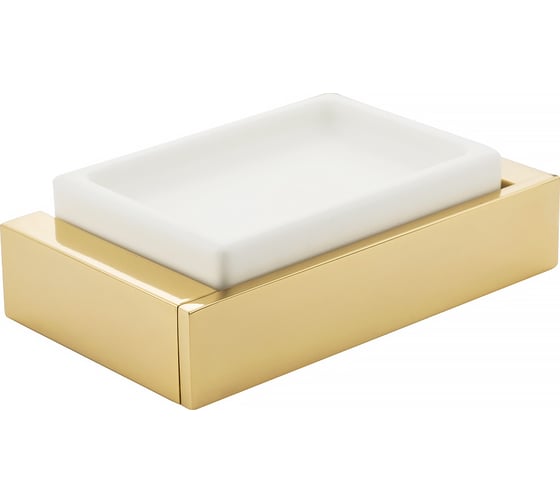 Изображение товара Мыльница Migliore KVANT настенная, золото 30233