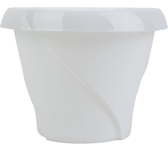Изображение товара Кашпо Martika Флориана с поддонником, 1.4 л, диам. 170 мм, белое С385БEЛ С385БЕЛ