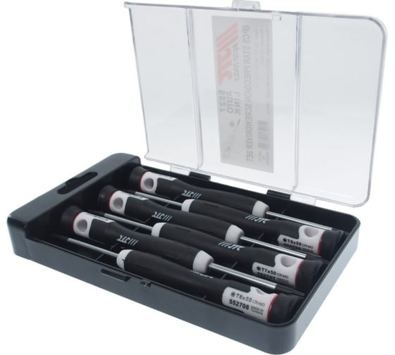 Изображение товара Набор прецизионных отверток 6шт 150мм JTC-5527