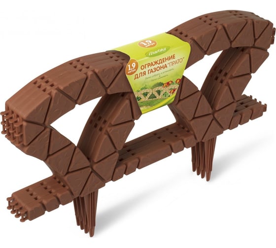 Изображение товара Ограждение для газона Martika Прато 1.9 м С348