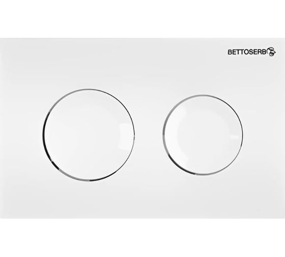 Изображение товара Клавиша смыва BETTOSERB белый глянец 40006466